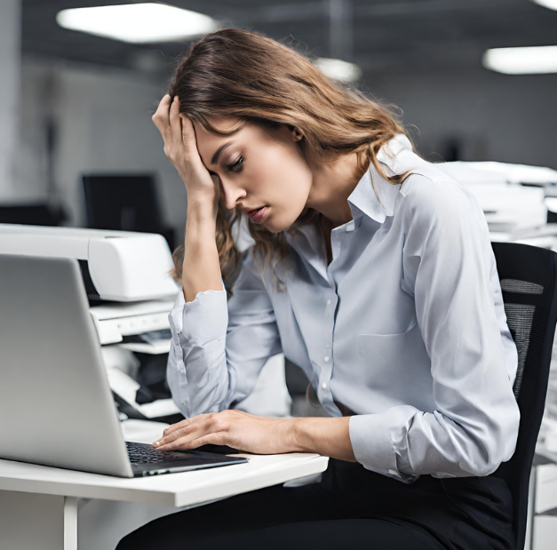 Un orinateur portable peut vous fatiguer!